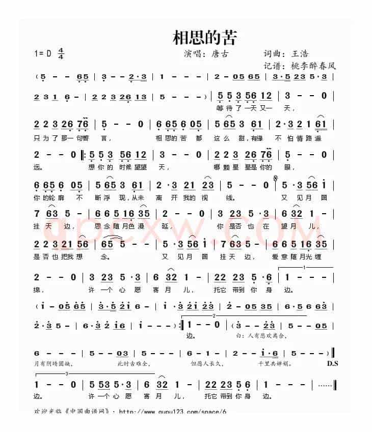 相思的苦