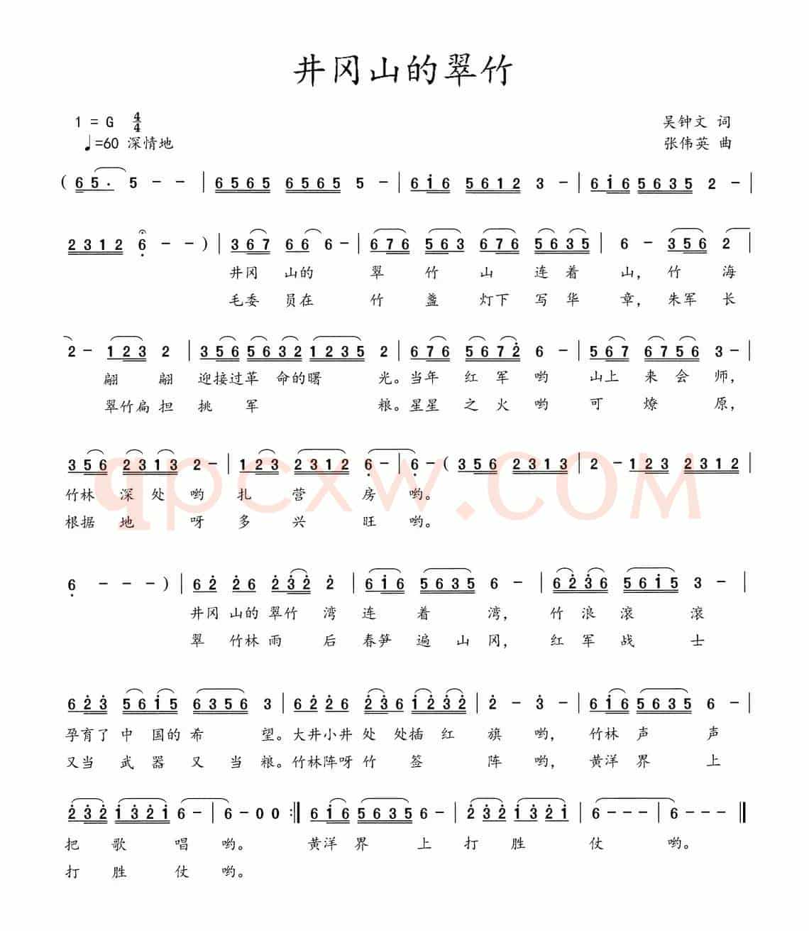井冈山的翠竹