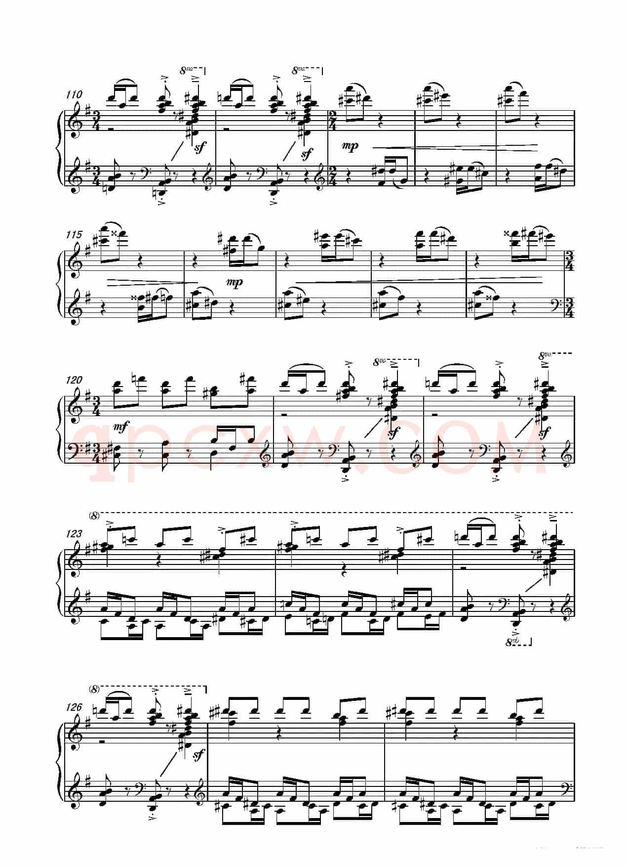 第十三钢琴奏鸣曲（修正版）（piano Sonata No.13）