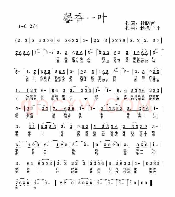 馨香一叶