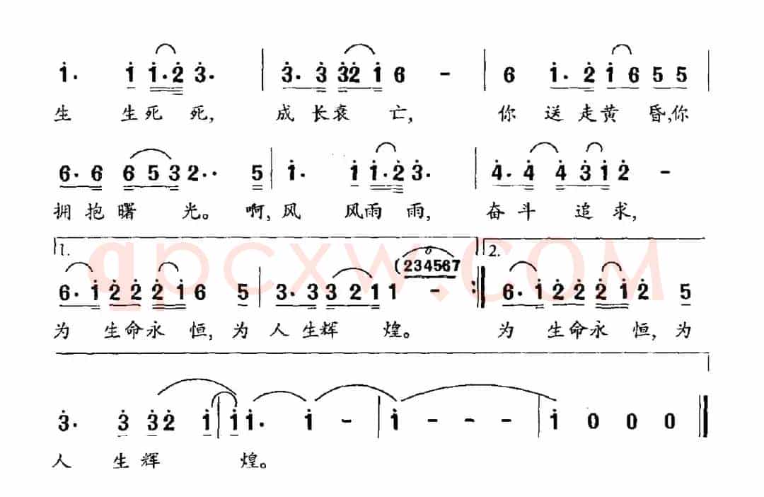 生命的旋律（献给白衣天使）