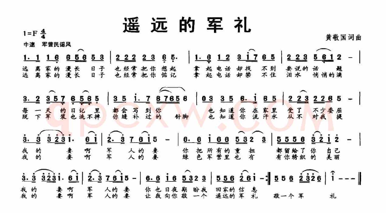 遥远的军礼