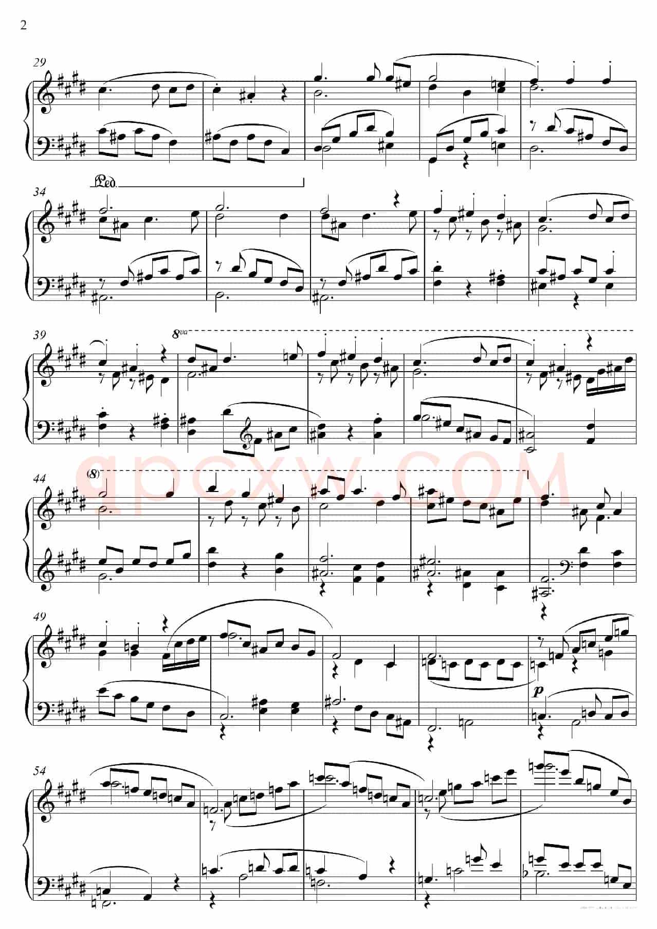 第22钢琴奏鸣曲“信仰”Piano Sonata No`22（四个乐章）
