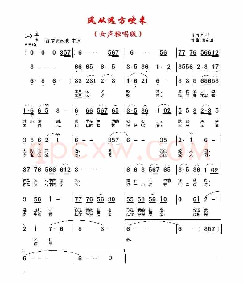 风从远方吹来