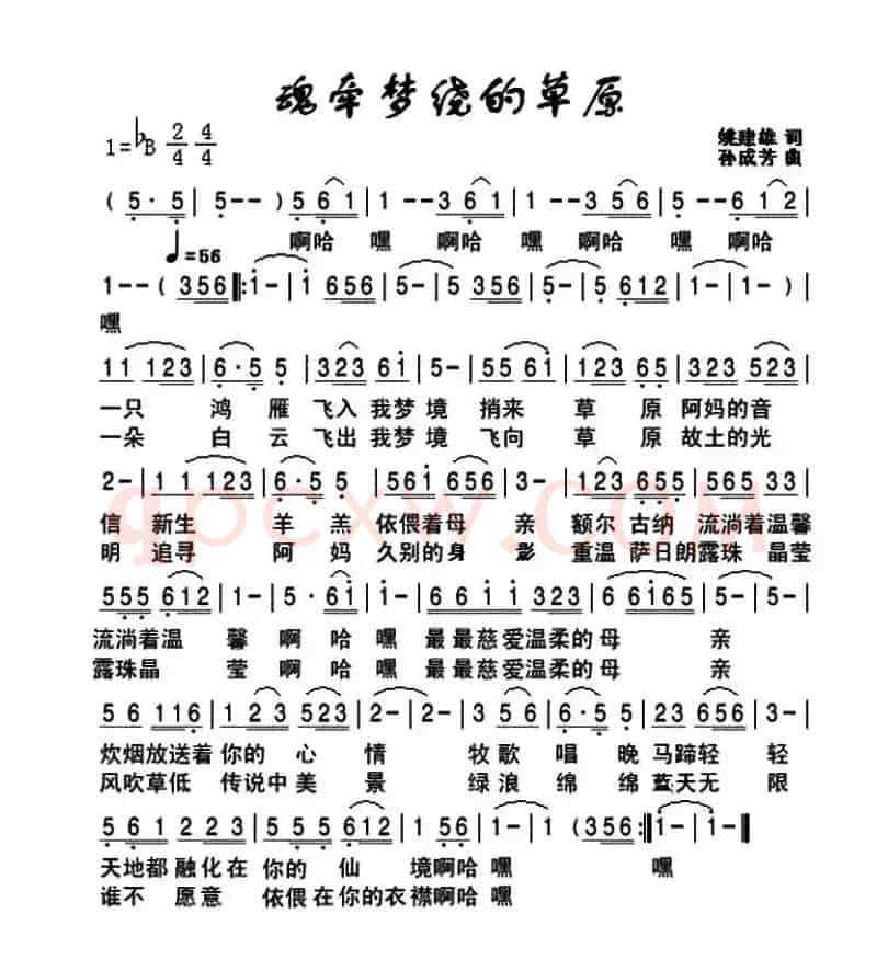 魂牵梦萦的草原