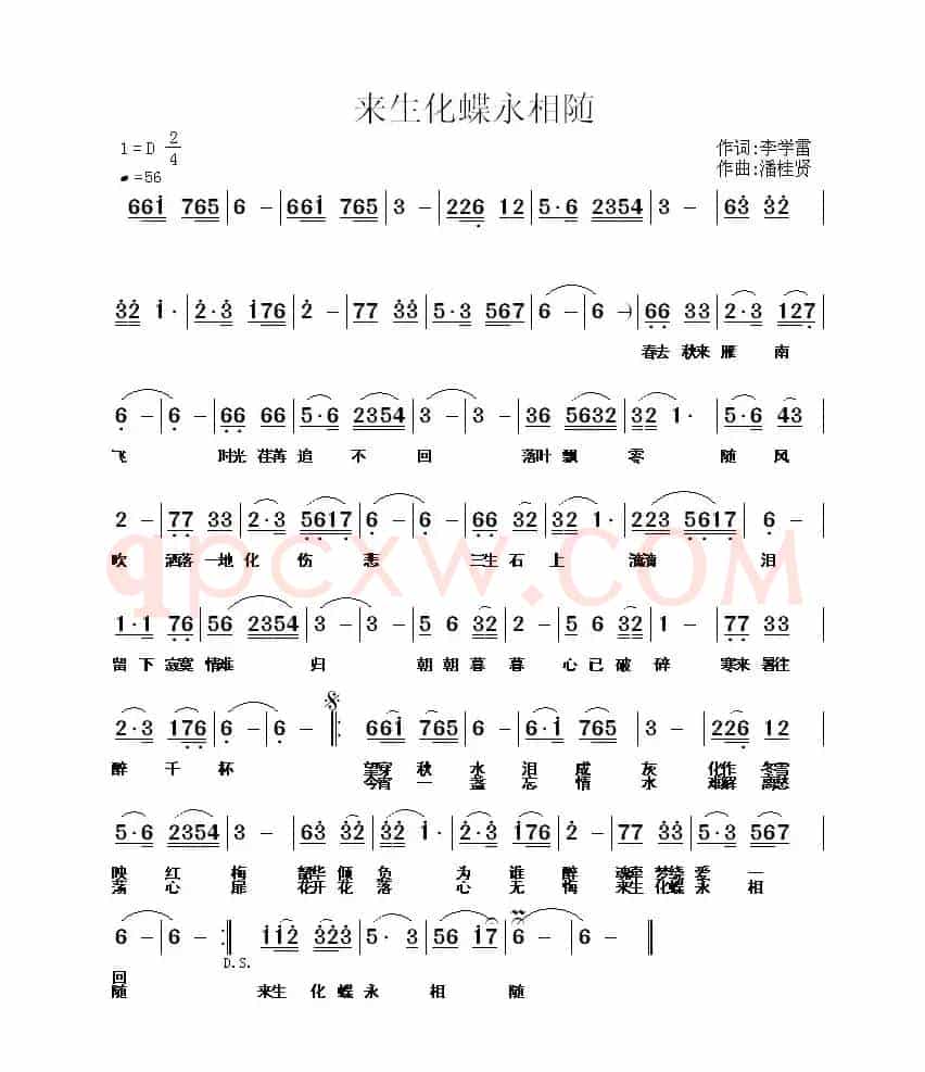 来生化蝶永相随