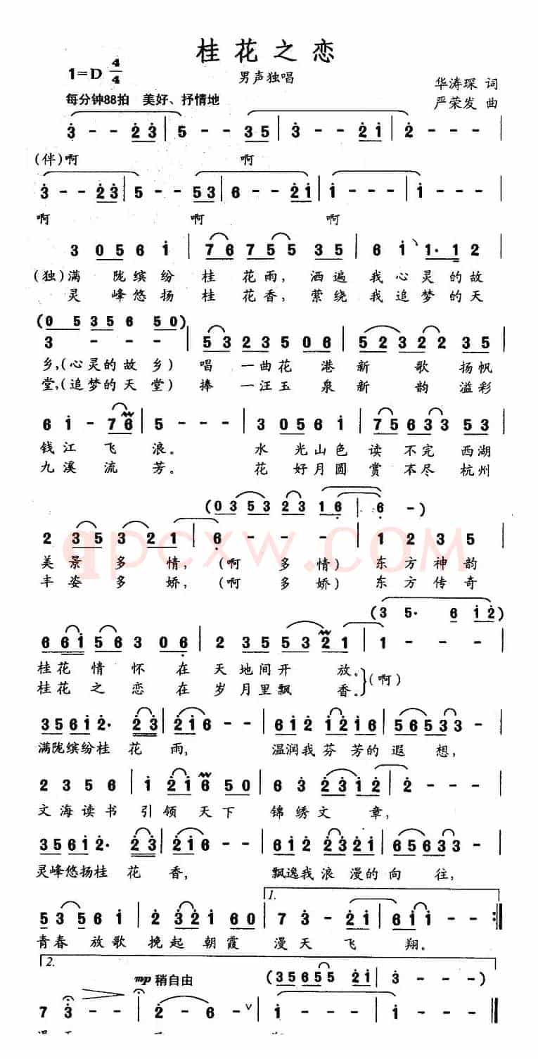 桂花之恋