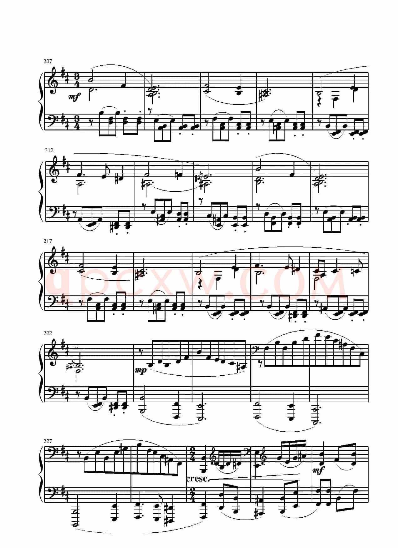 第二钢琴奏鸣曲(第三乐章)