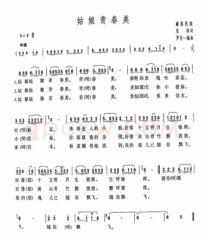 姑娘青春美
