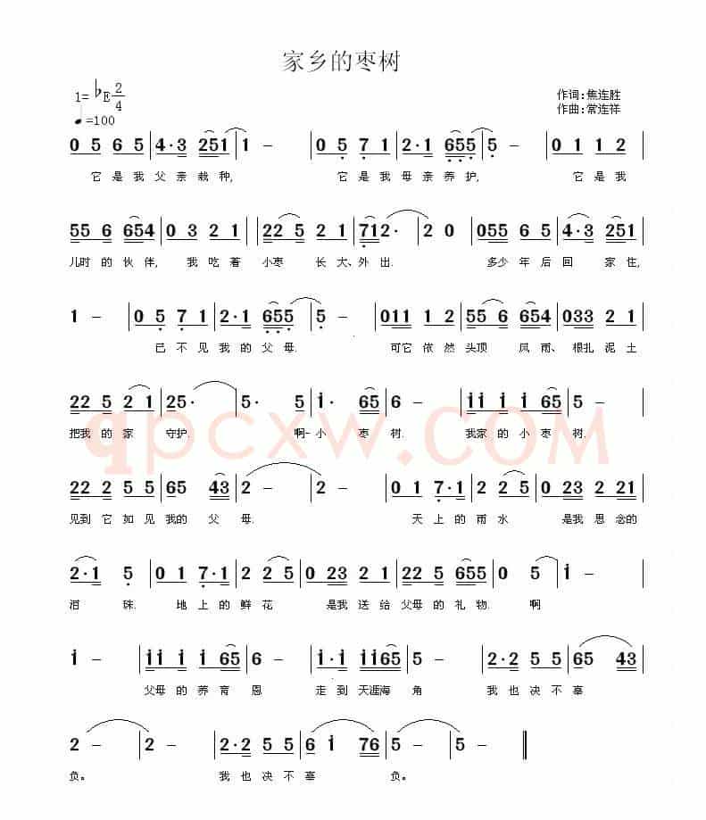 家乡的枣树
