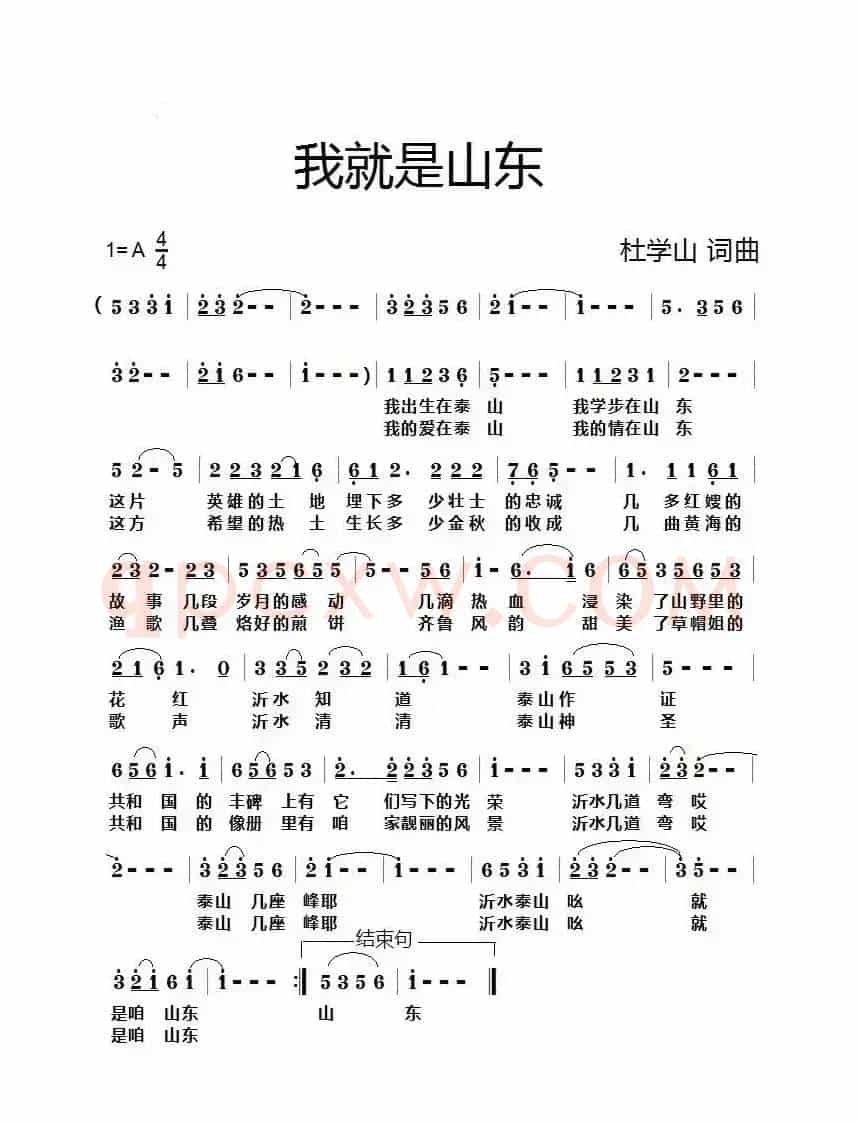 我就是山东