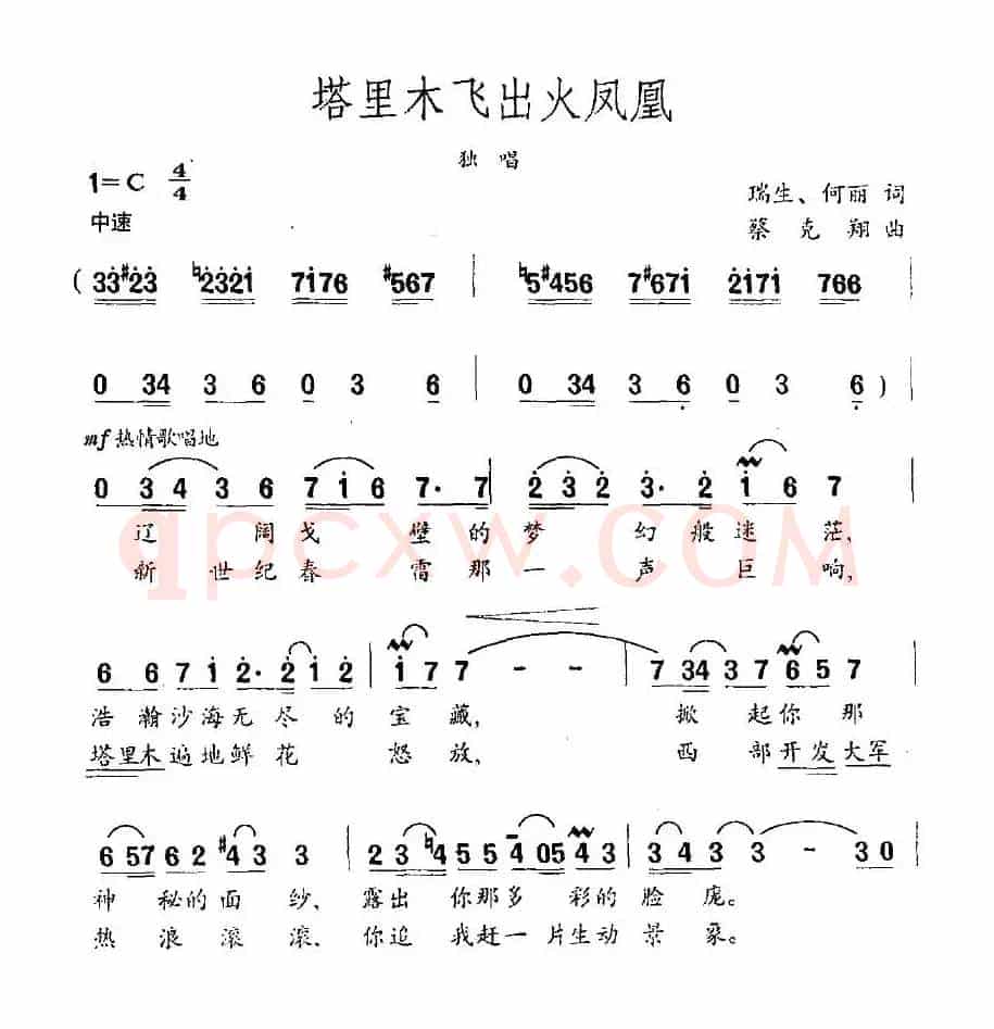 塔里木飞出火凤凰