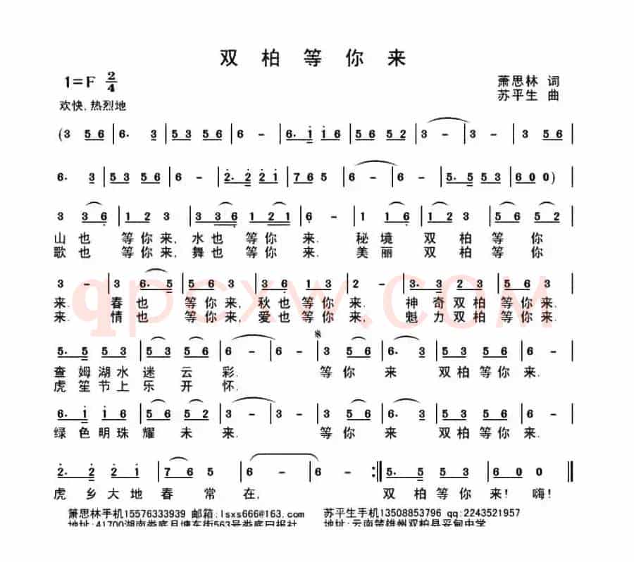 双柏等你来 