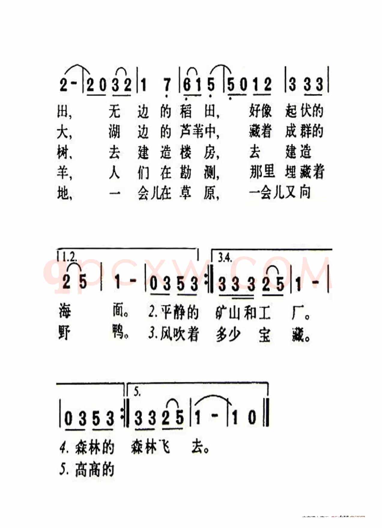 我们的田野（老人适用）