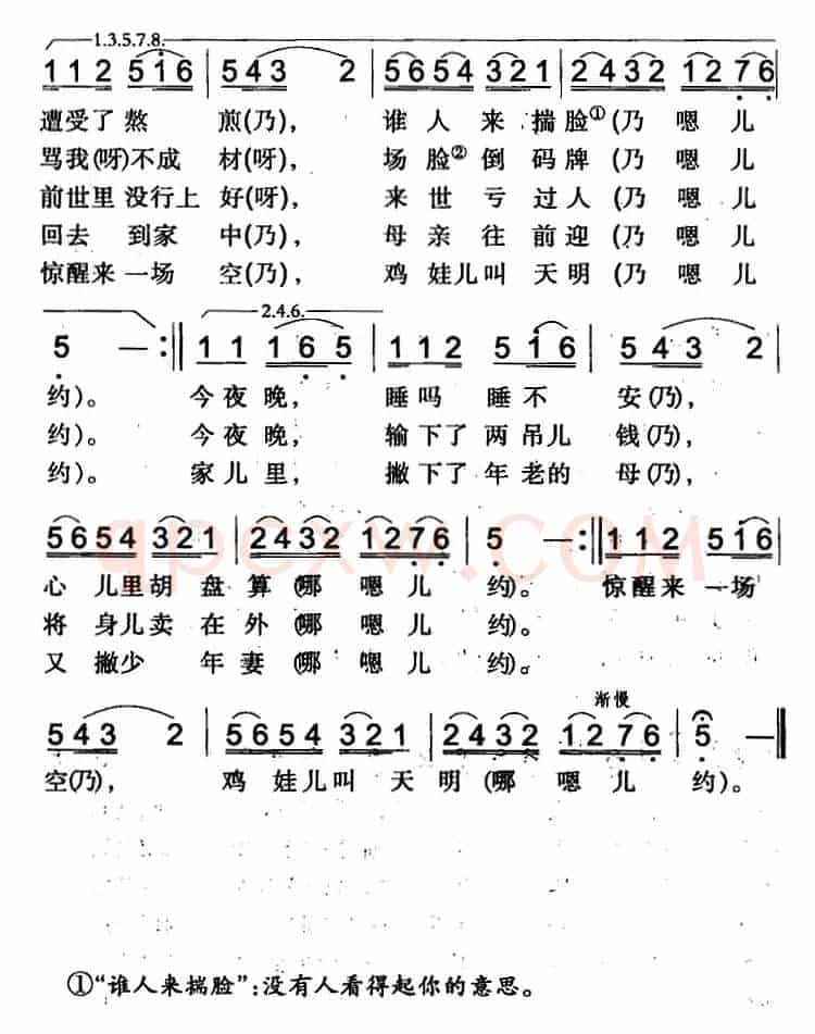 出门人（二）（伊犁回族民歌）