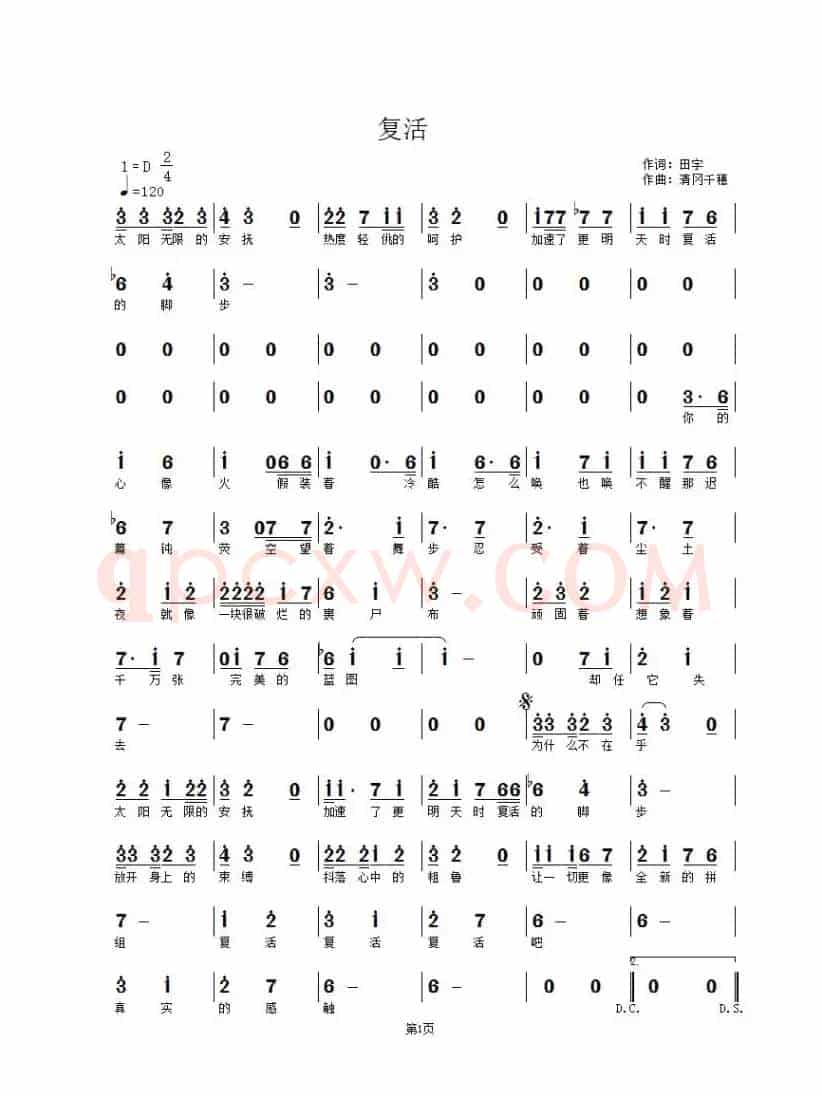 复活（琴动音乐）