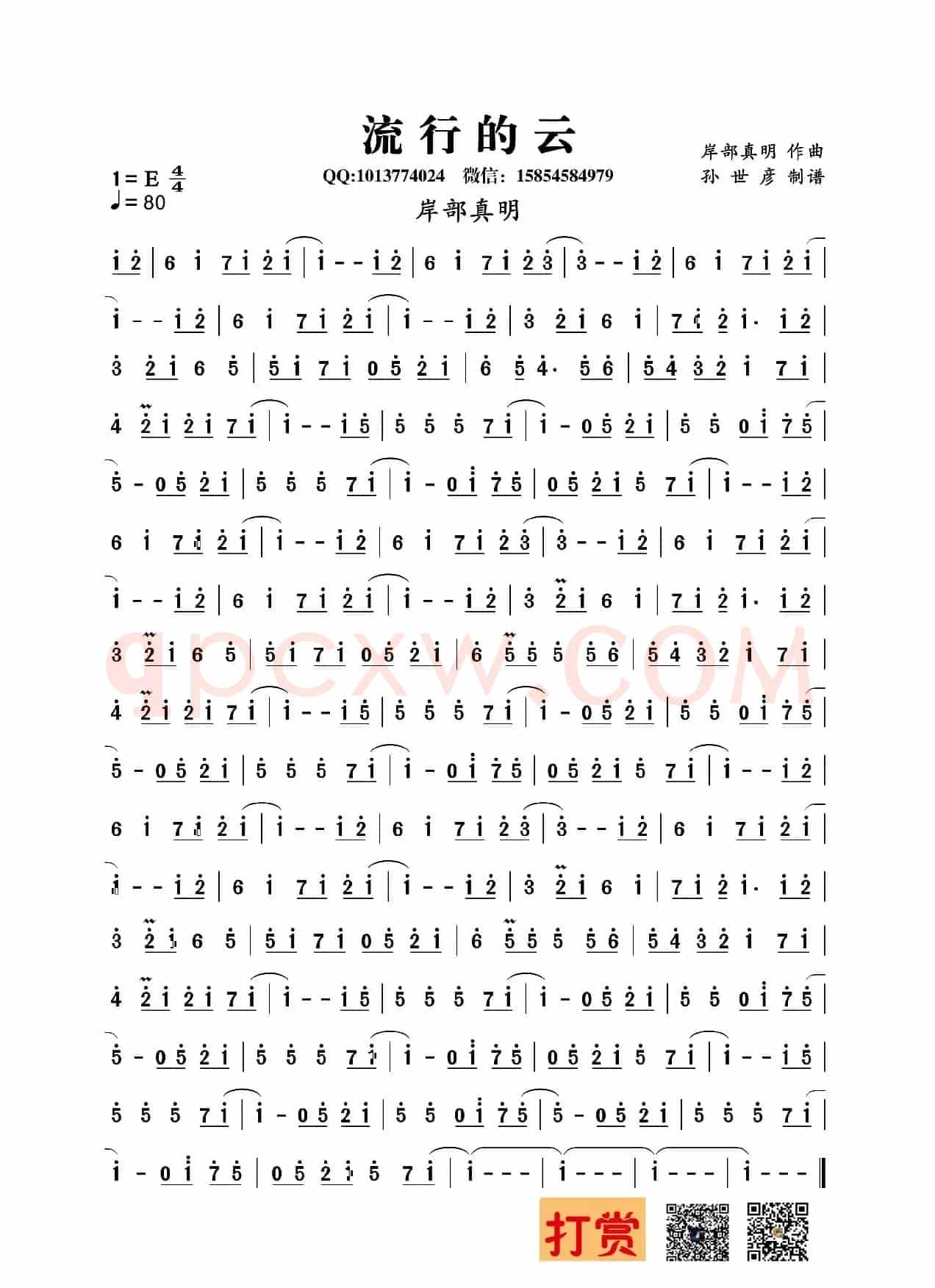 流行的云(岸部真明)
