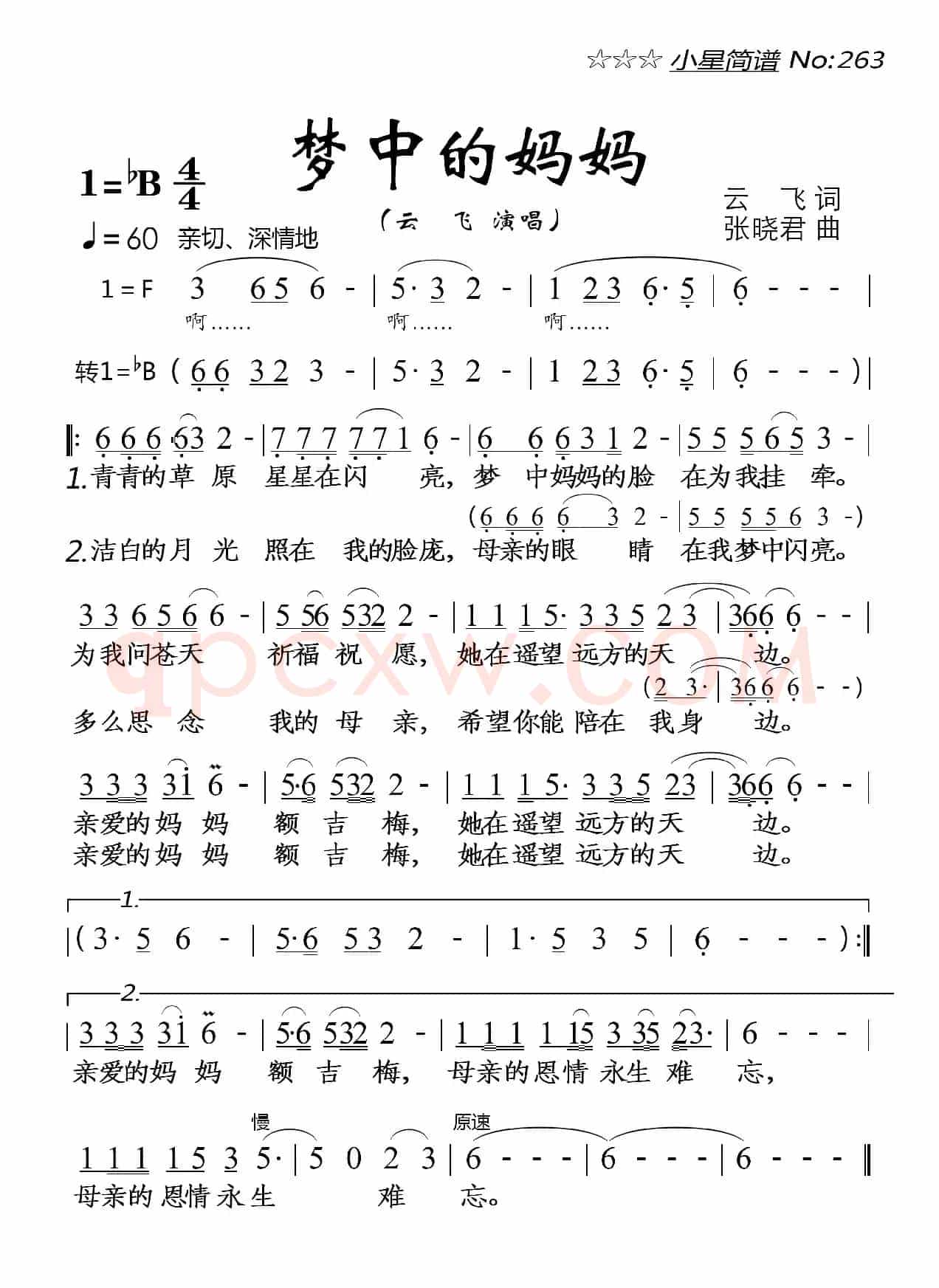 梦中的妈妈