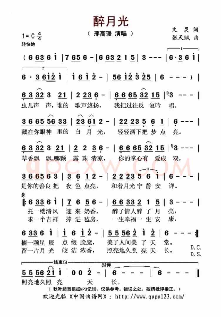 醉月光