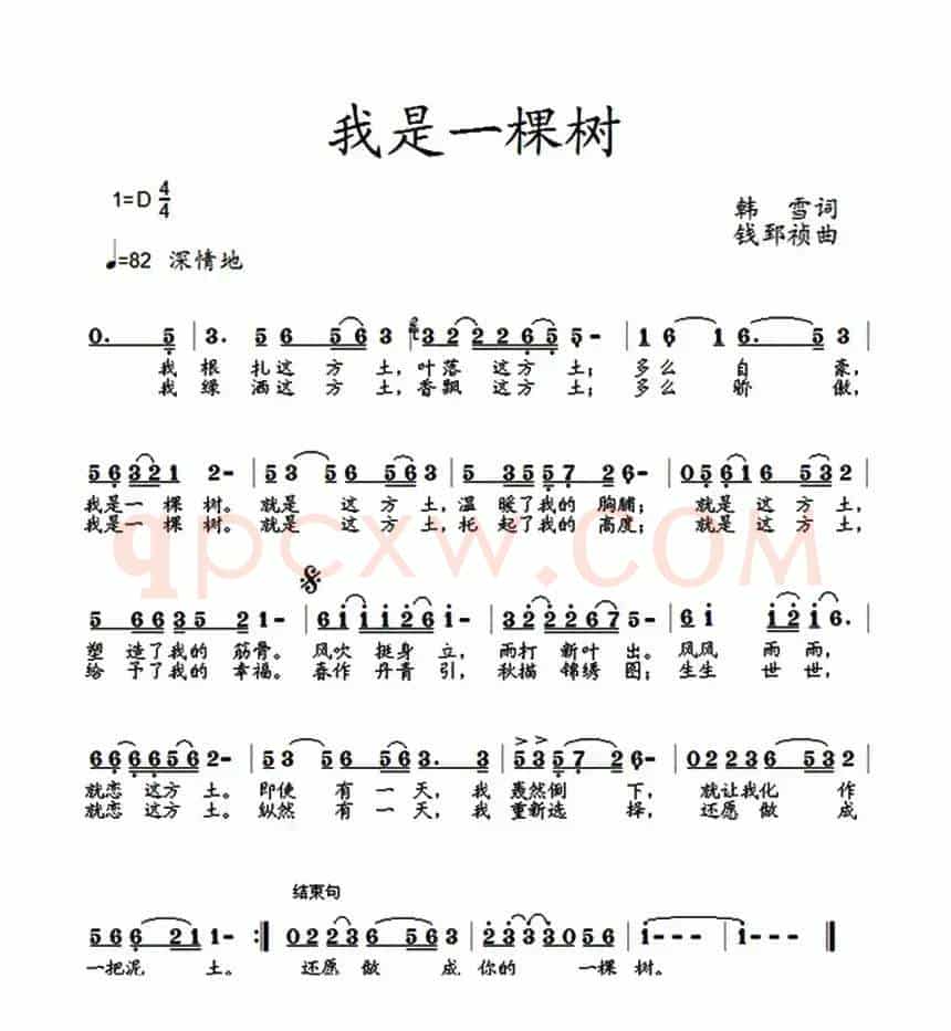 我是一棵树