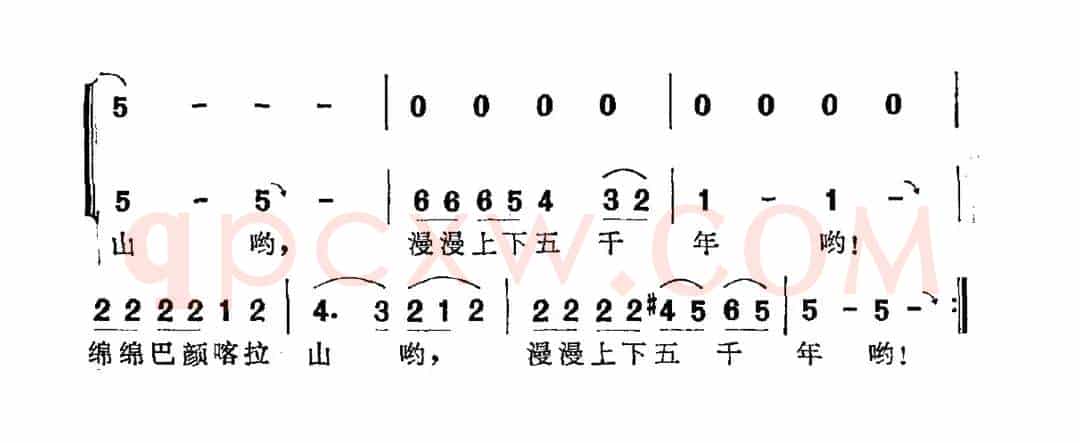 巴颜喀拉联想