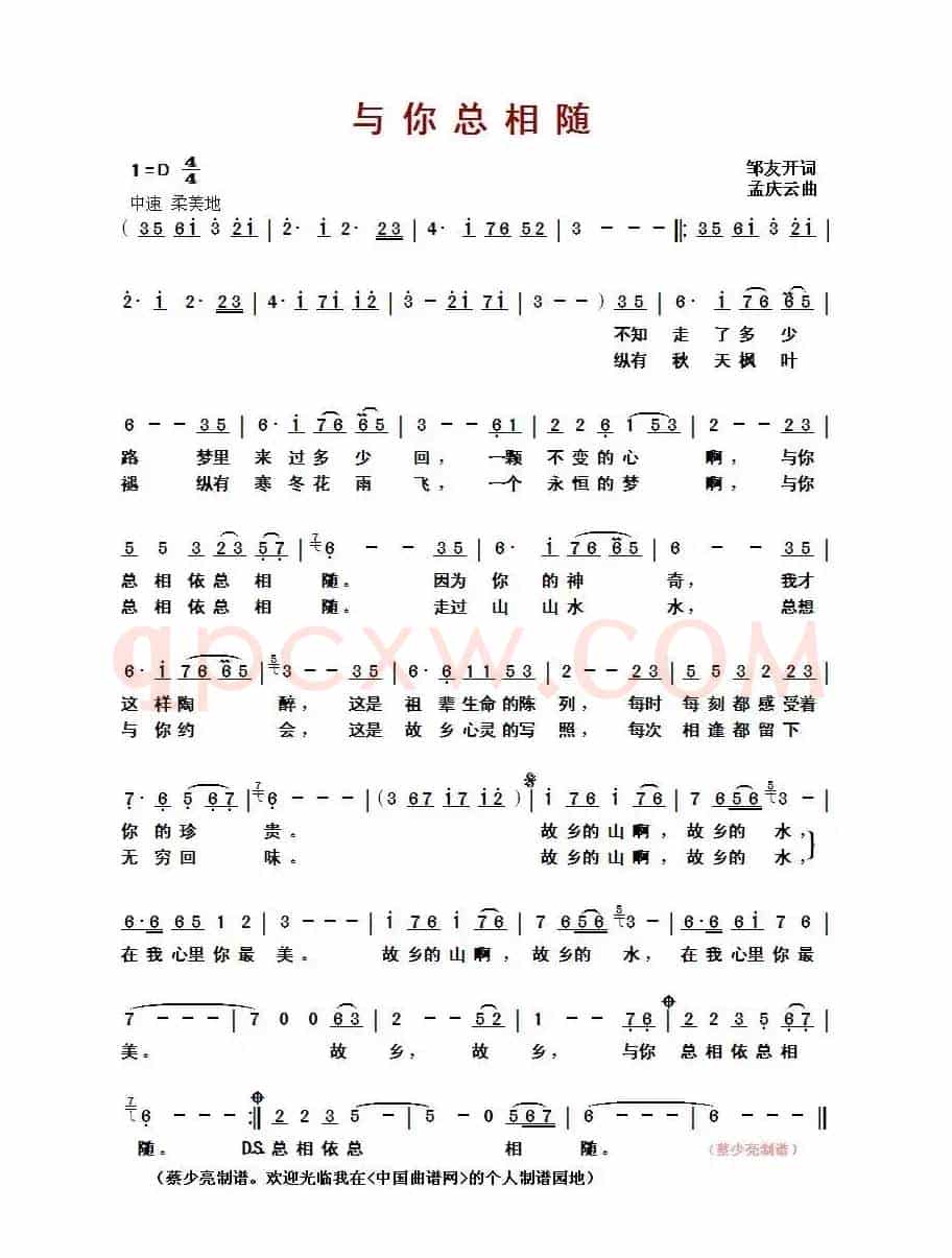 与你总相随
