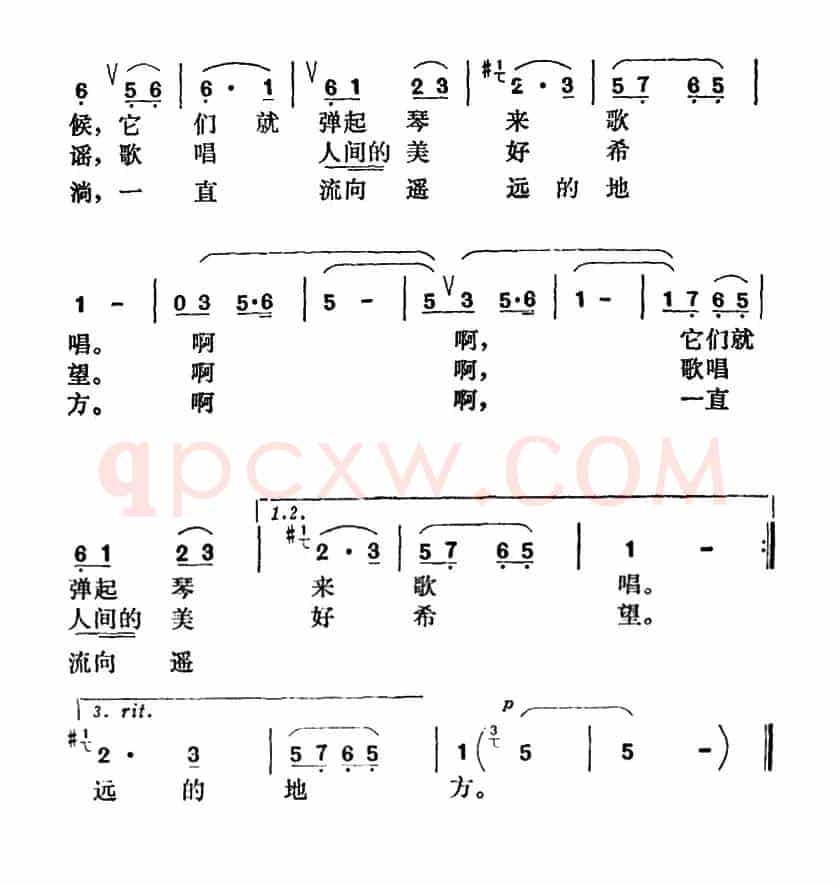 会唱歌的琴蛙
