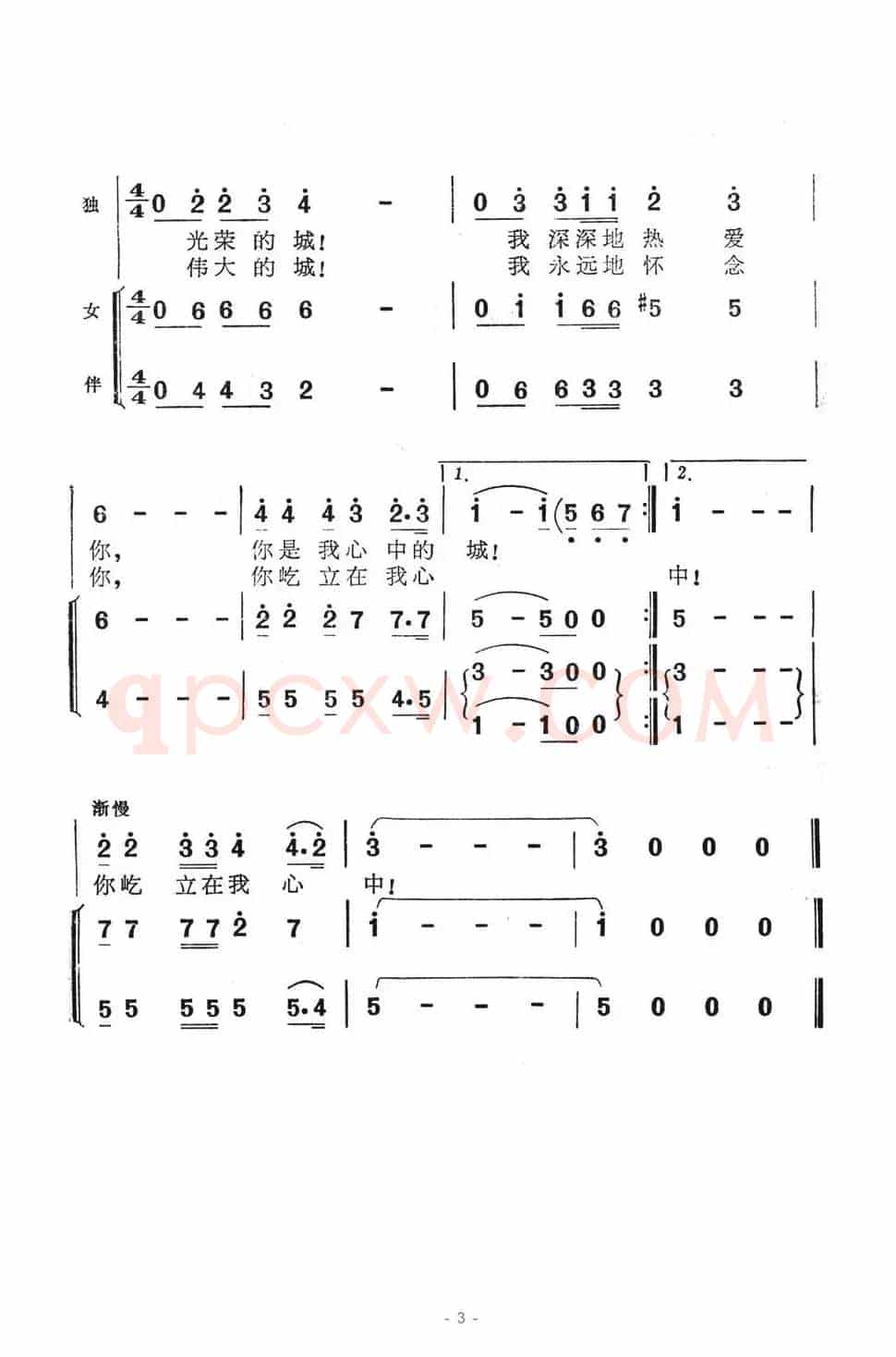 将军登上八达岭（电视音乐片《长城万岁》选曲）