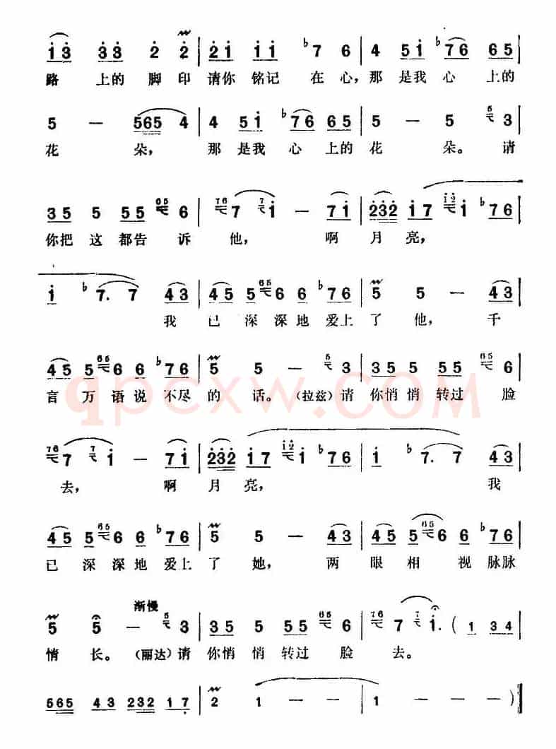 [印度]月光下的誓言（电影《流浪者》插曲）