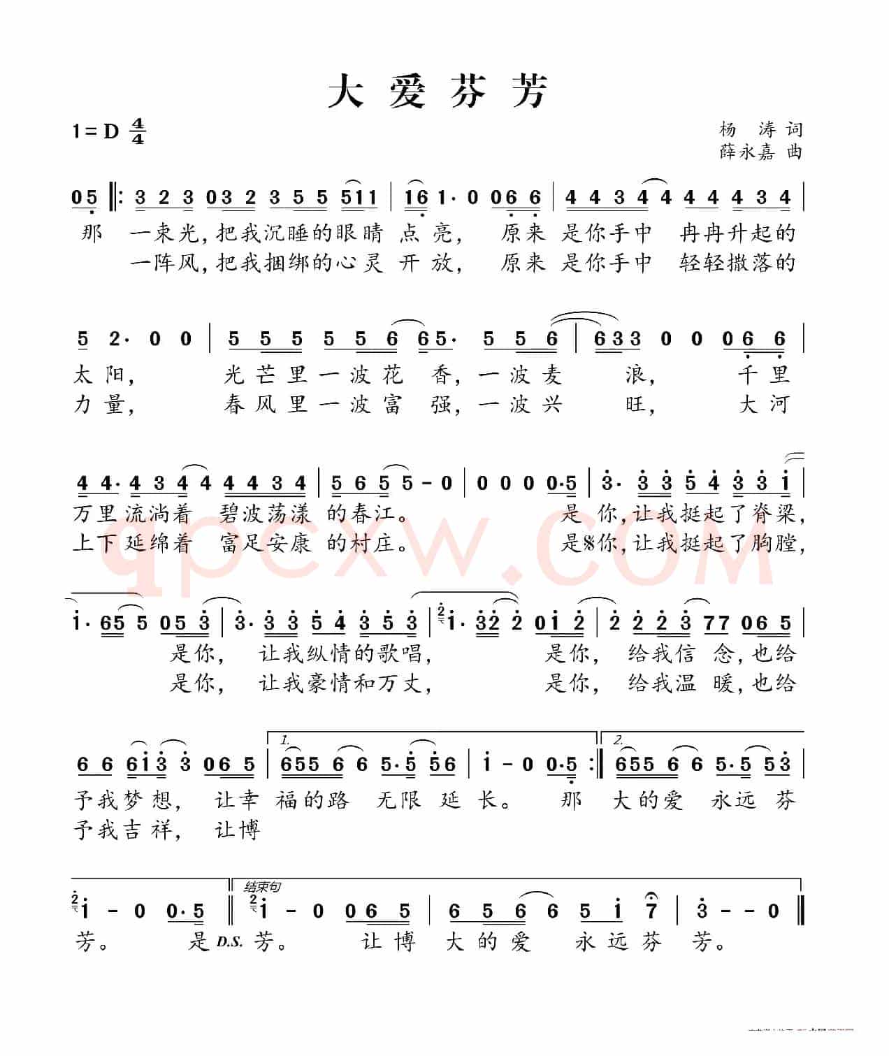 大爱芬芳