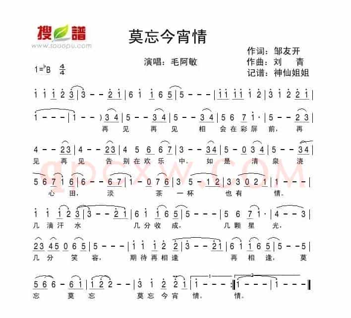 莫忘今宵情