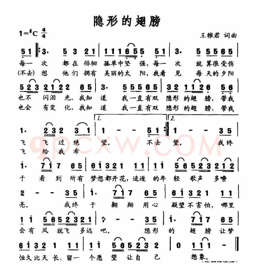 隐形的翅膀