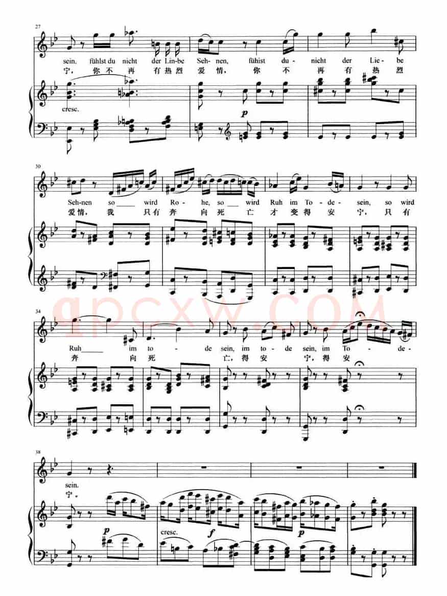 我失去一切幸福（歌剧《魔笛》选曲）