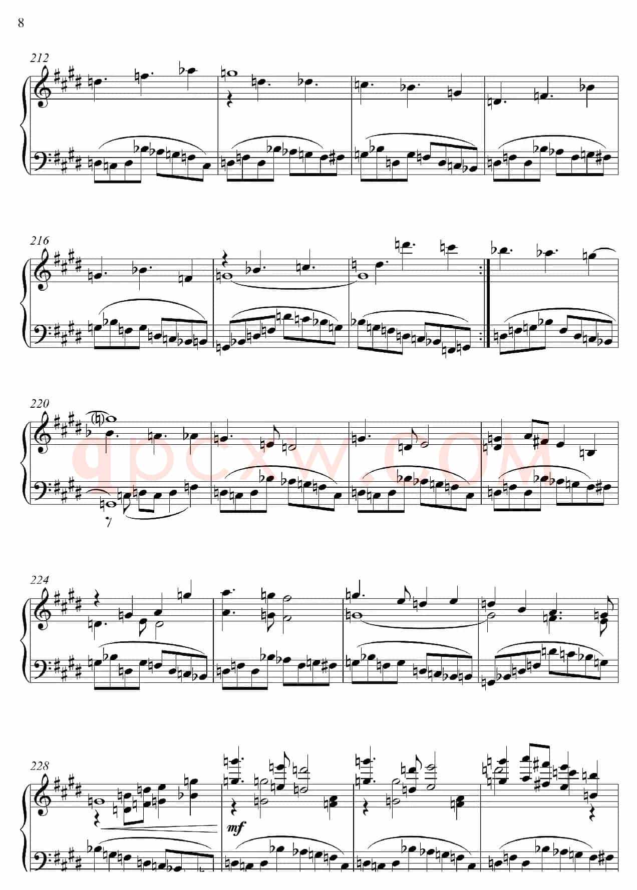 第22钢琴奏鸣曲“信仰”Piano Sonata No`22（四个乐章）