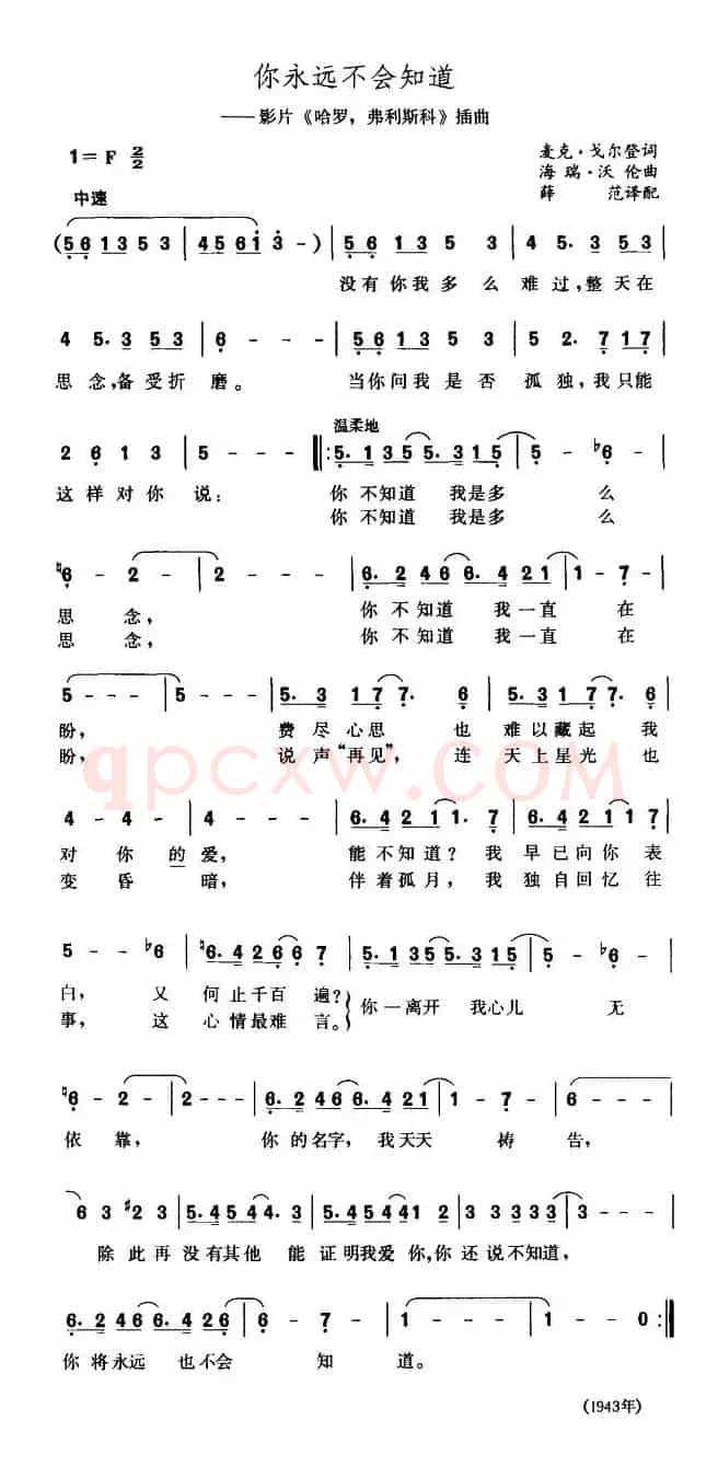 [美]你永远不会知道