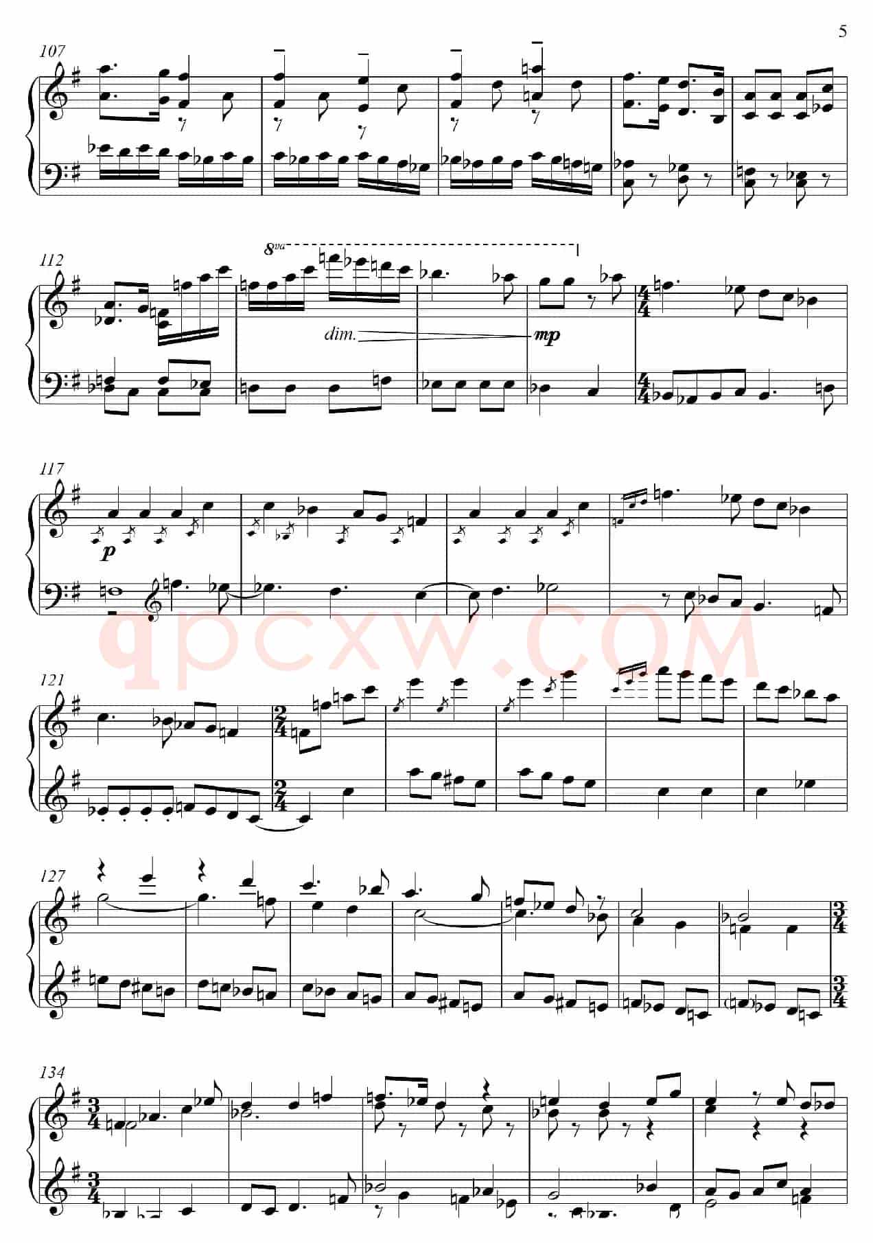 第22钢琴奏鸣曲“信仰”Piano Sonata No`22（四个乐章）