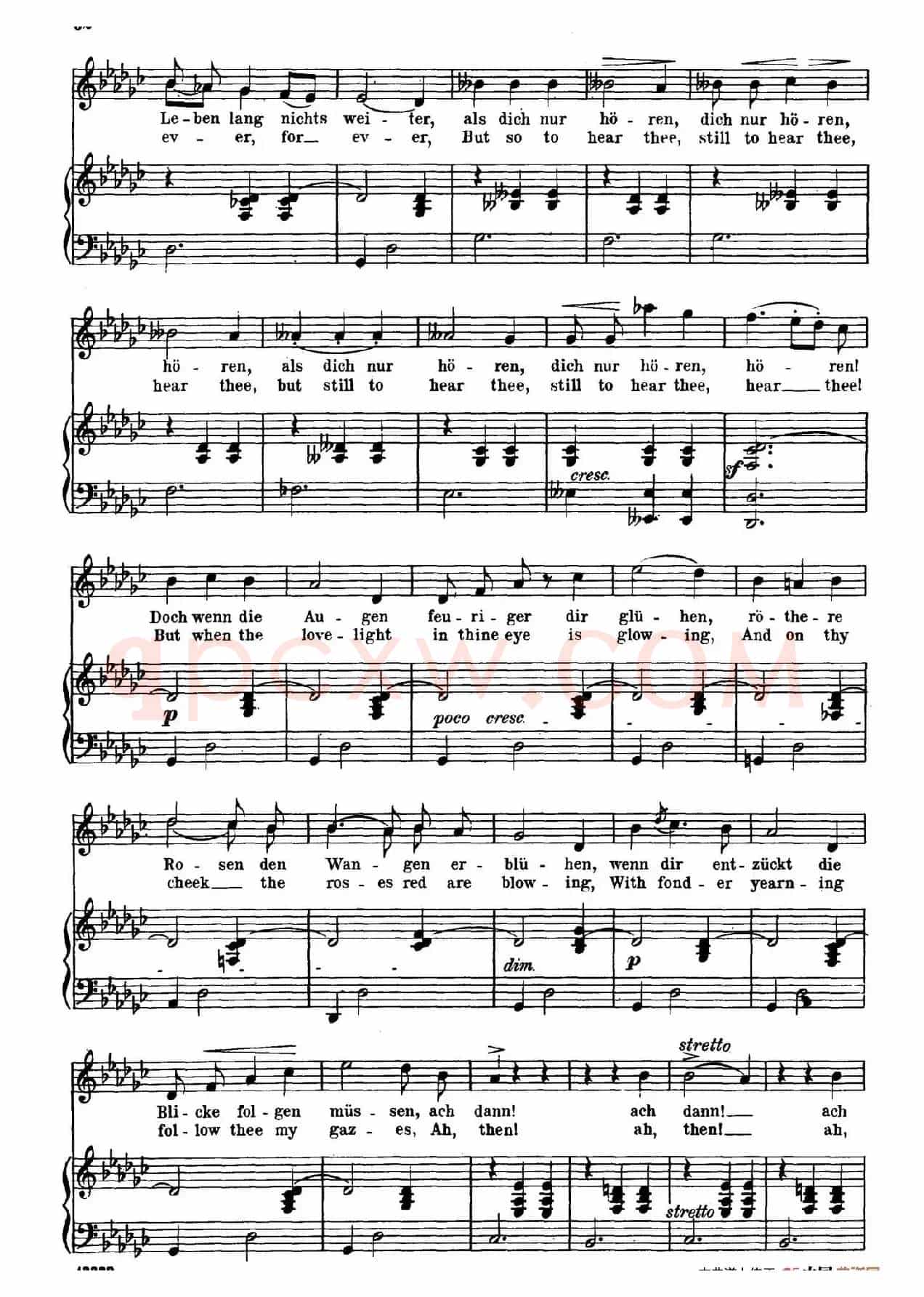 我的爱人 Meine Freuden(正谱)