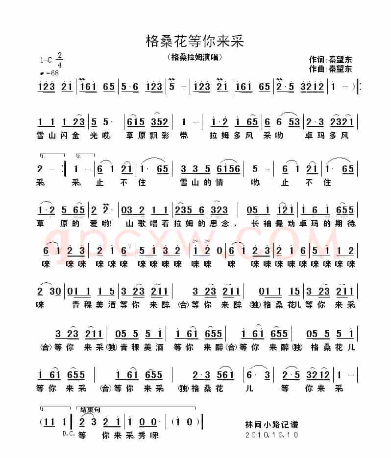 格桑花等你来采