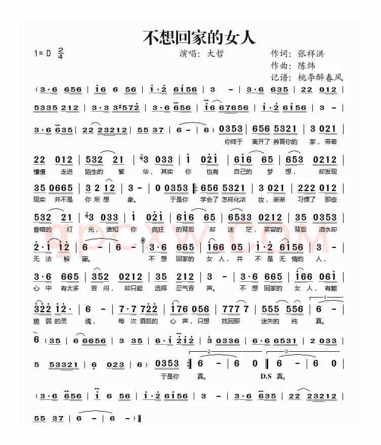 不想回家的女人