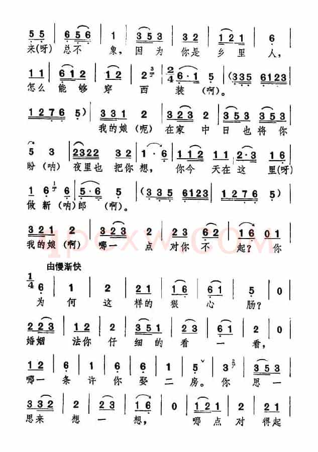 [湖北大鼓]亲生儿子闹洞房