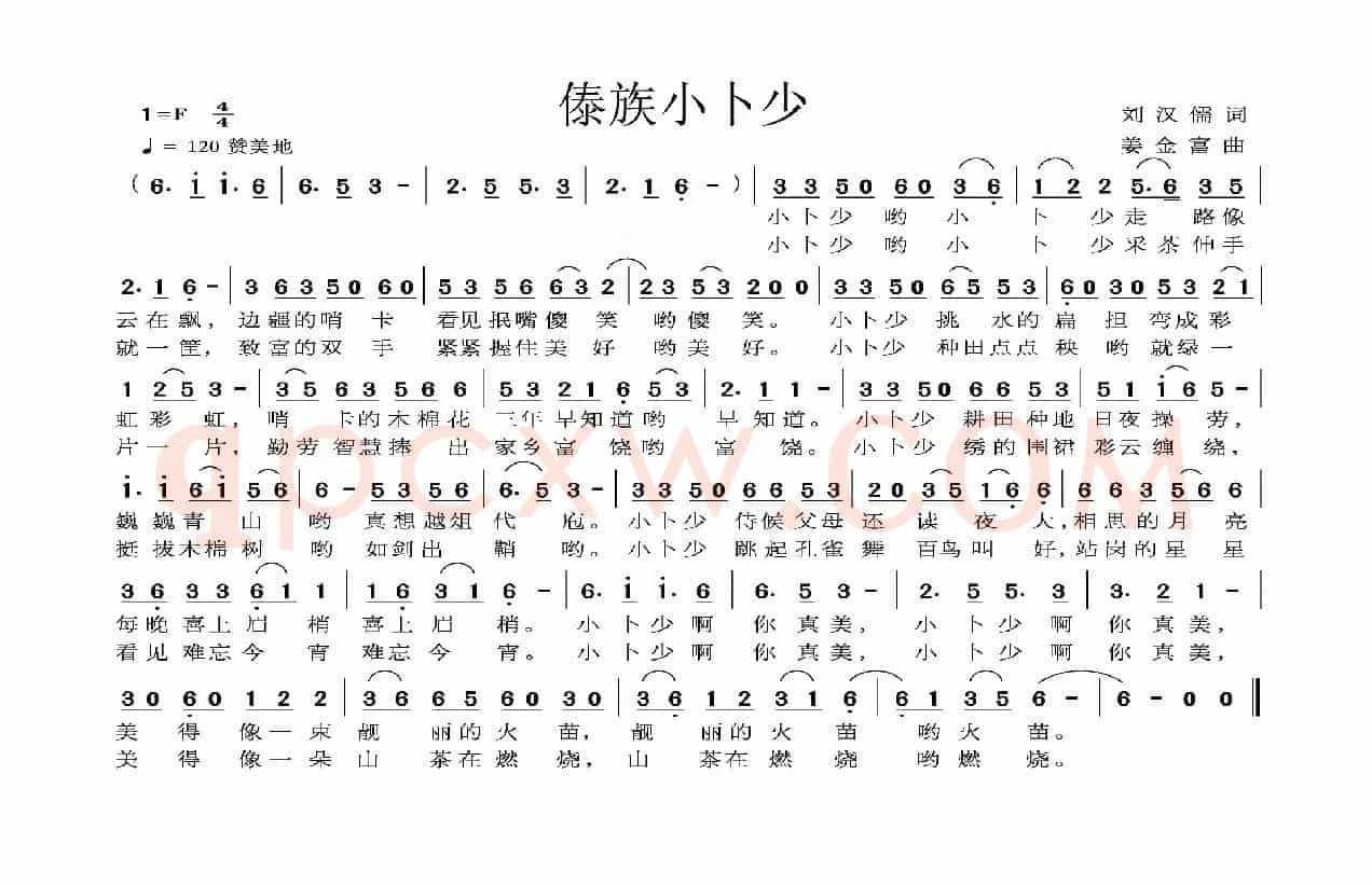傣族小卜少
