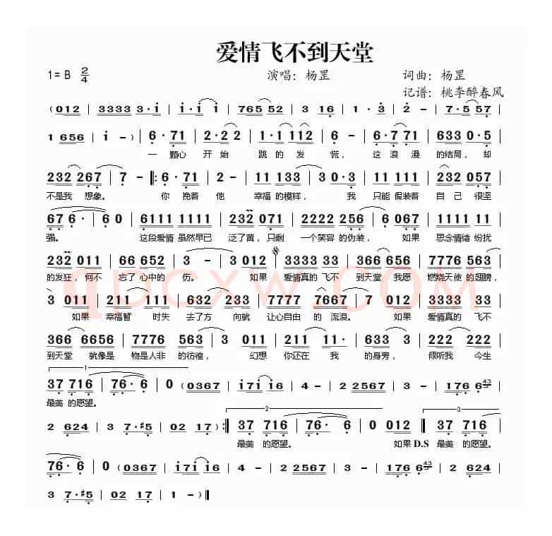 爱情飞不到天堂