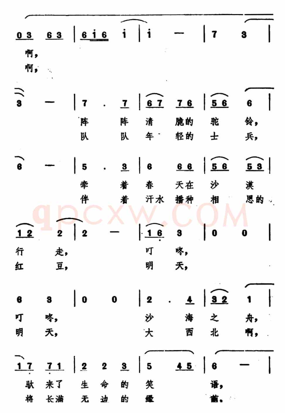 是谁驮来了绿洲 