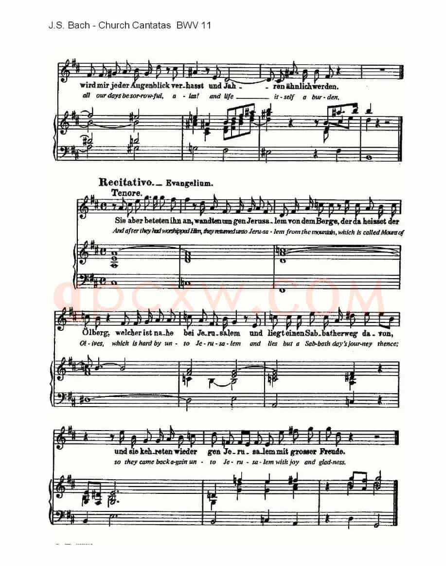 Lobet Gott in Seinen Reicben(颂扬上帝)