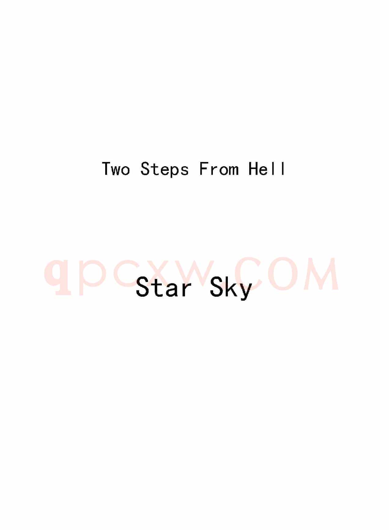 Star Sky（Two Steps From Hell）
