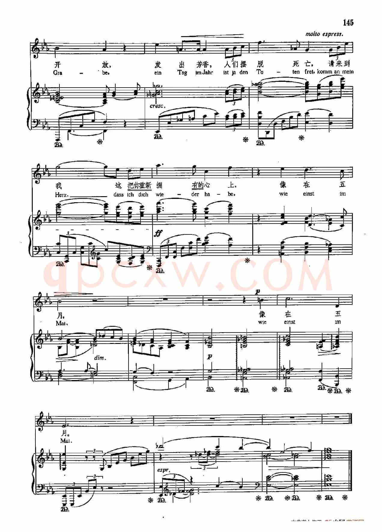 声乐教学曲库5-33万灵节(正谱)