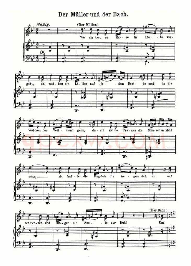 Der Muller und der Bach（奥）