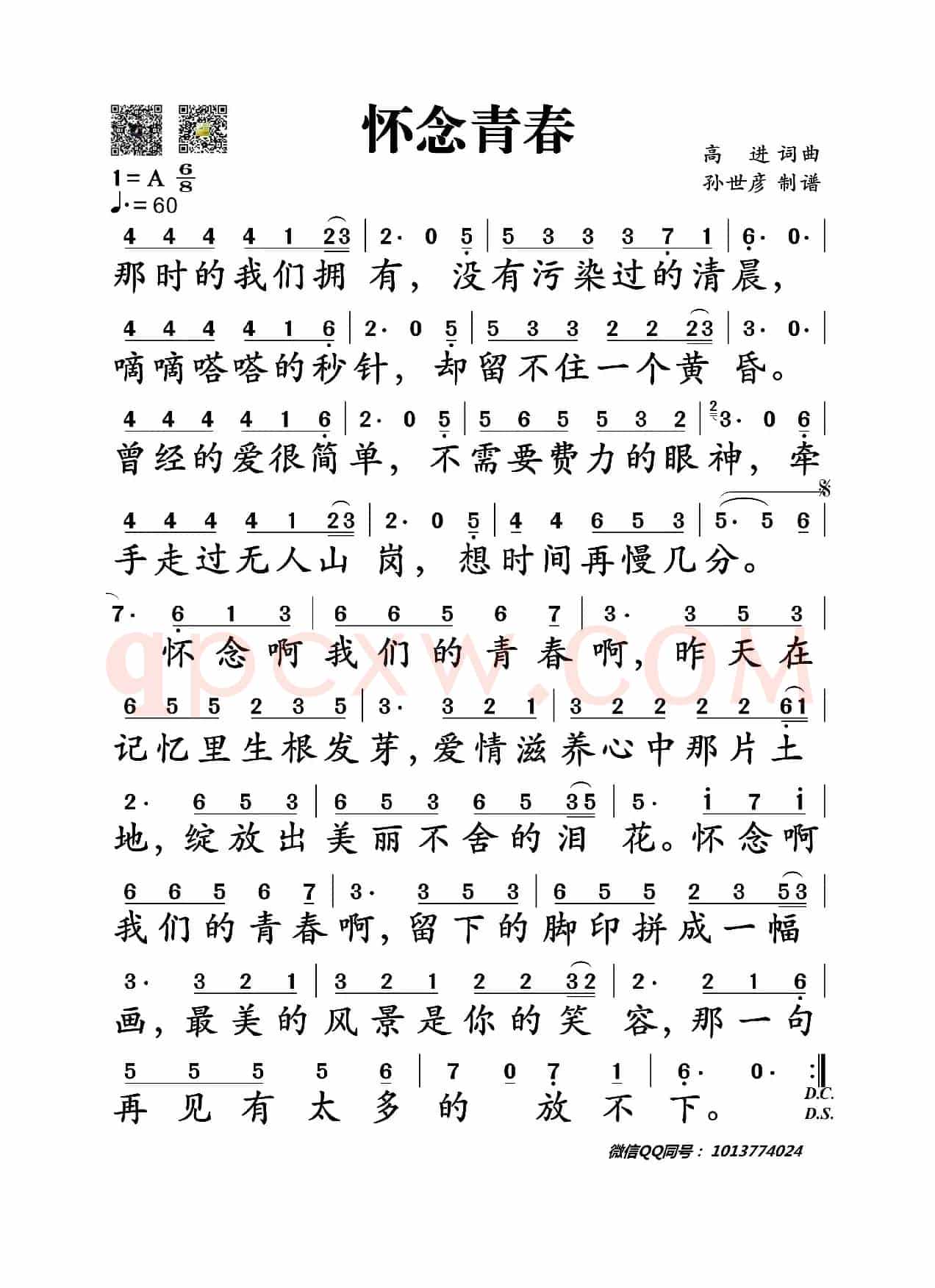 怀念青春