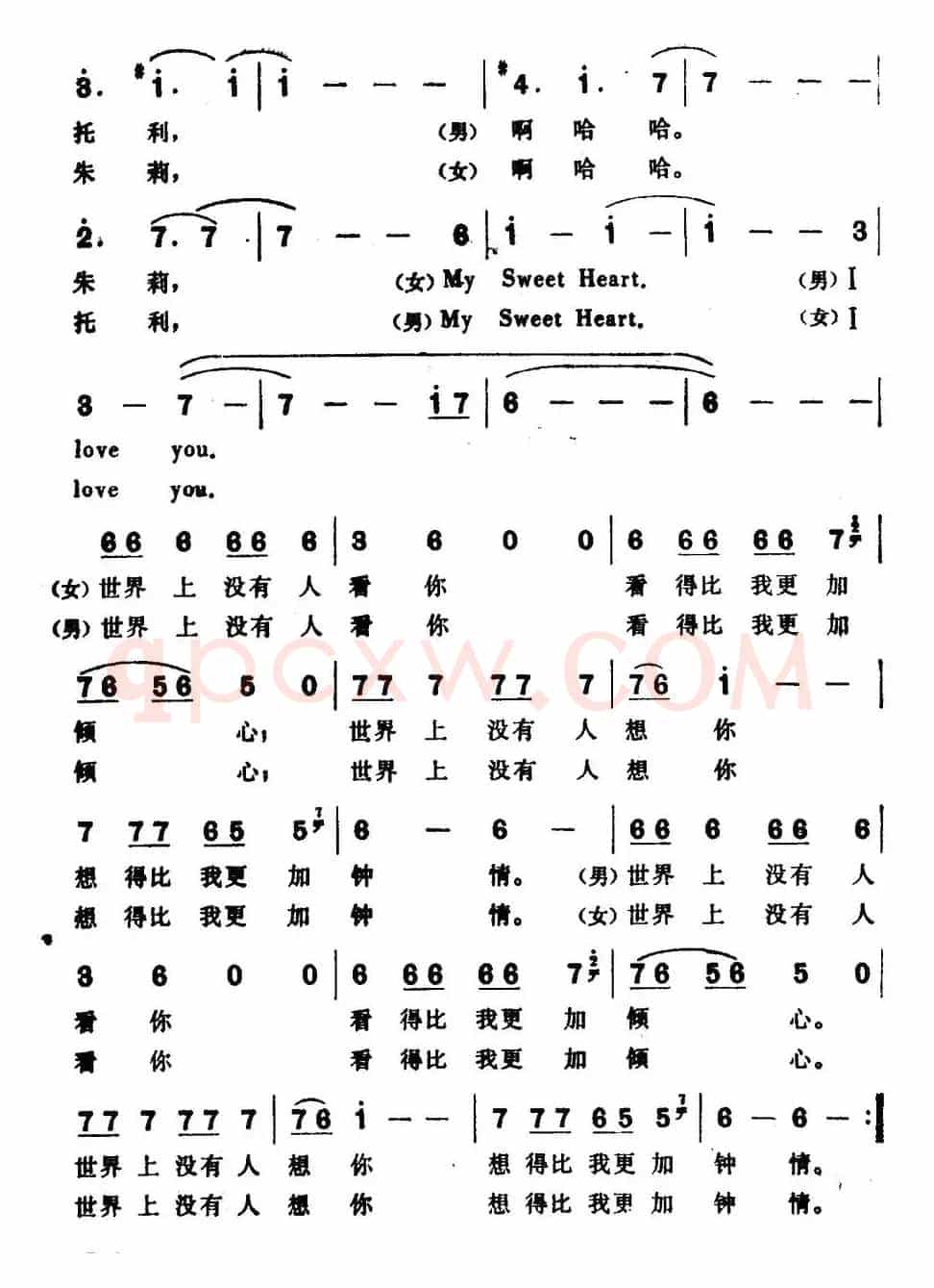 [巴基斯坦]没有人比我更加倾心