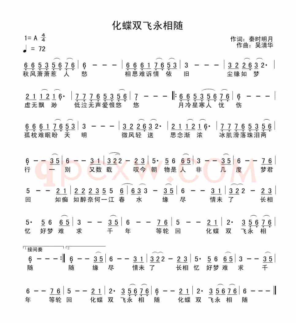 化蝶双飞永相随
